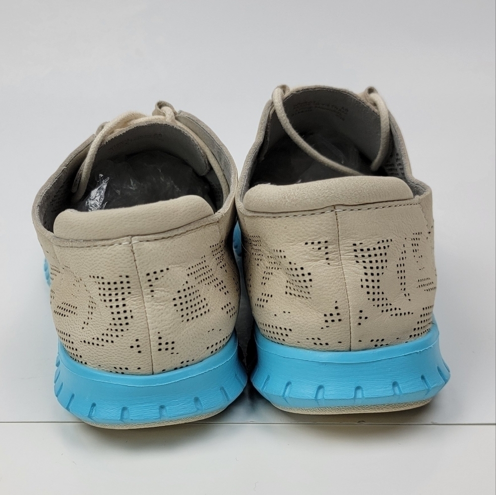 Youth Kids Cole Haan Zerogrand Perforated Dress Sneakers Shoes 6 - Picture 11 of 12